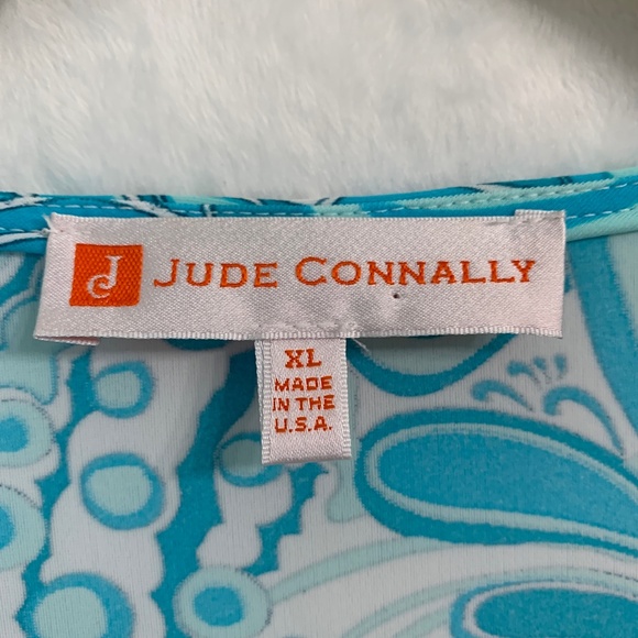 Jude Connally Daniella Jude Cloth Top in Enchanted Sea Sz XL - Picture 8 of 12